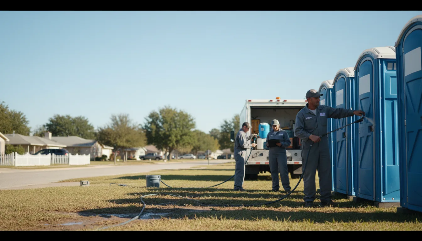 Long-Term Portable Toilet Rental in Utica, OH near me